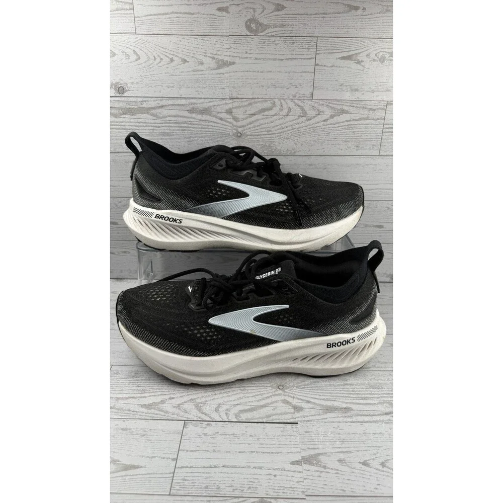 Brooks Glycerin GTS 23 1105031D090 Black 10.5D Men's Sneakers Running Shoes #844